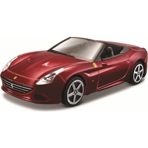 Bburago 1:43 Scale Ferrari CALIFORNIA (OPEN TOP) RED Alloy Luxury Vehicle Diecast Cars Model Toy Collection Gift