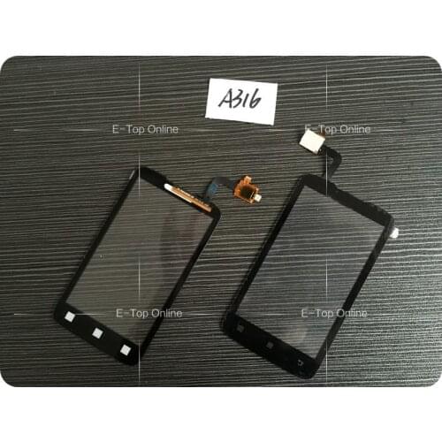 Black Sensor For Lenovo A316 Touch Screen Digitizer Replacement + Tracking