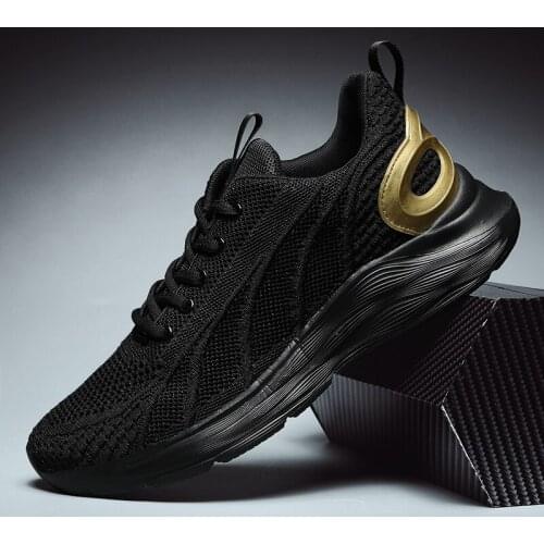 Men Running Shoes For Men Mesh Breathable Training Sneakers Male Outdoor Anti-Slip Comfortable Trekking Jogging Sports Shoes