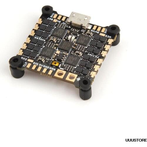 Holybro FETtec Mini AIO 15A MPU6000 F3 KISS FC Firmware 128K 15A DSHOT2400 4in1 ESC 25.5X25.5mm 2-4S for FPV Cinewhoop Drones