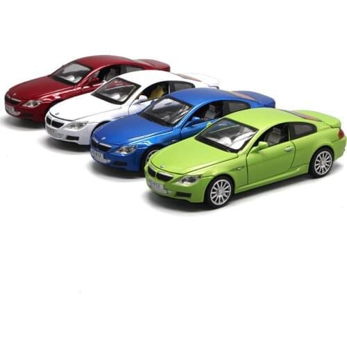 1:32 high simulation new M6 alloy racing sport car model Sound and light pull back four childrens toys gift