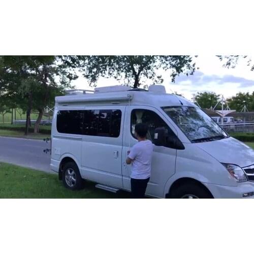 Mobile life retractable motorized RV caravan awning