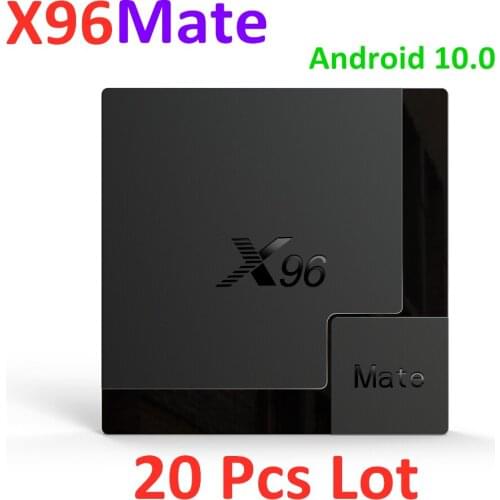 20PCS X96 Mate TV Box Android 10 Allwinner H616 4GB 32 64GB Smart TV Box Media Player 2.4G/5G wifi HD Set-top Box lOT
