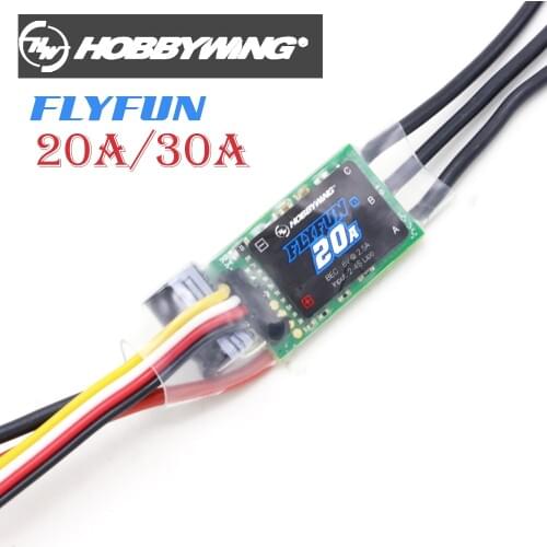 Hobbywing FlyFun 20A V5 ESC 2-4S Electric Speed Controller ESC for RC Aircraft Multicopter Rc Airplane Helicopter