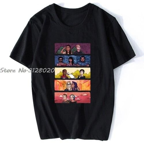 Sense 8 TV Sense8 Science Fiction Men T Shirt New T-shirts Men Cotton TShirt Tees Tops Streetwear Harajuku