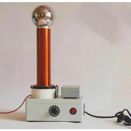 Tesla Coil Spark Gap Lightning Simulator High Frequency AC Wireless Transmission