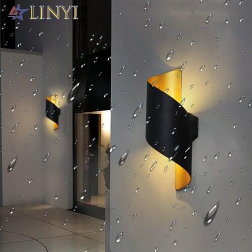 Waterproof IP65 Double Head 10W LED Wall Light Home Villa Hotel Shop Corridor Porch Sconce Modern Outdoor Lighting Wall Lamps