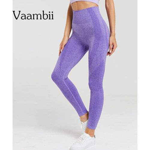 Womens Sports Leggings Sport Woman High-waisted Tights Women Plus Size Blue Leggings Yoga Pants Sportswear Seamless Leggings
