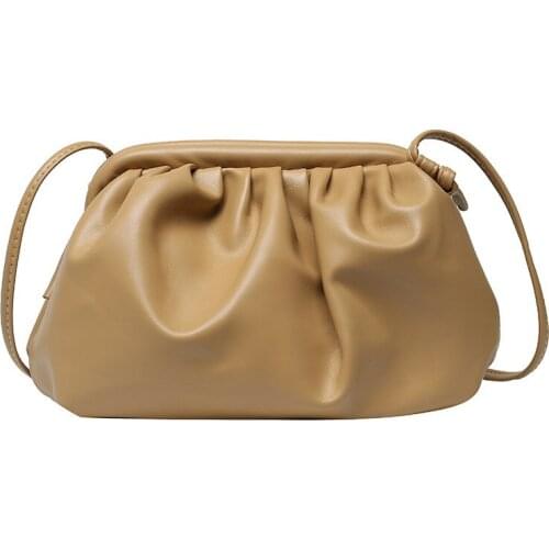 2021 Winmax Day Clutch Hand Bag Dumpling Clip Purse Bag Women Cloud Underarm Shoulder Bags Pleated Baguette Pouch Totes Handbag