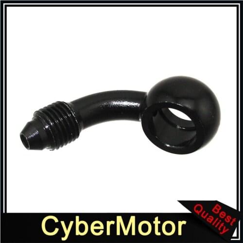 10mm Banjo Bolt AN-3 For Motorcycle Brake Line Fitting - 75 Degree