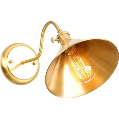 AC110-220V indoor Modern European wall lamp fine copper Umbrella type mushroom type wall lights Bar Lampara Loft Espelho Sconce
