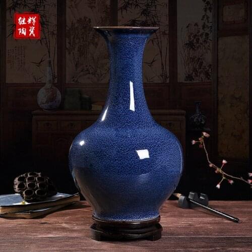 Jingdezhen Ceramic home living room porcelain ornaments antique frame crafts