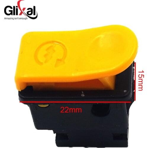 Glixal Scooter Moped Mini Electric Start Switch Button for GY6 49cc 50cc 125cc 150cc Chinese Moped Scooter (2 pcs)