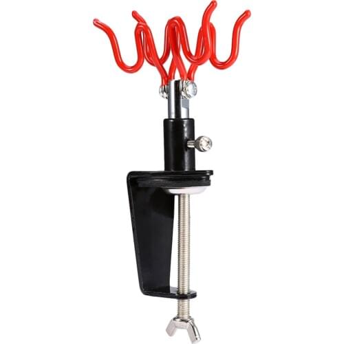 Paint Spray Gun Kit Hold Airbrush Holder Gravity Stand Painting Airbrush Sprayer Electric Power Tools Clamp on Table