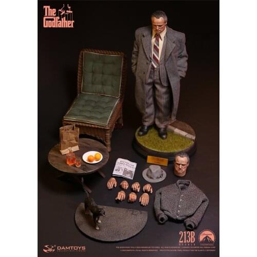 Per-Sale 1/6 Male Full Set Action Figure Golden Years Version Godfather Dms033 Corleone for Gift Collection