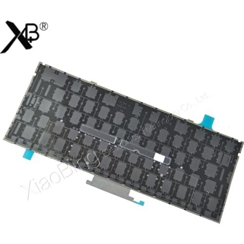 New A1534 Keyboard Black Cover Foil Backlight Backlit Paper for Macbook 12" Retina US UK Layout 2015 2016 2017year