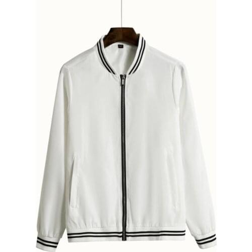 2020 New Mens Jackets Autumn Casual Coats Slim Zipper Jackets Male Bomber Jackets Outwear Coat Windbreaker