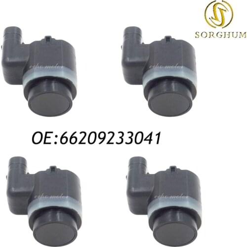 New 4pcs 66209233041 9233041 PDC Parking Sensor Bumper Object Reverse Assist Radar For BMW