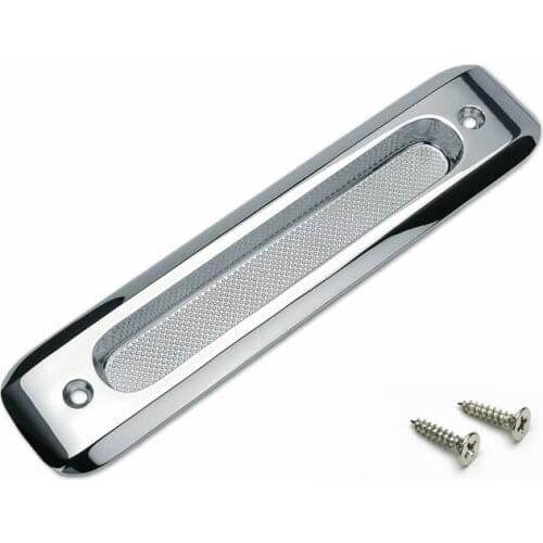 VIBORG Deluxe Zinc Alloy Sliding Door Handles Pulls for Wooden Sliding Door closet doors, Sliding Door Handle Pull, chrome