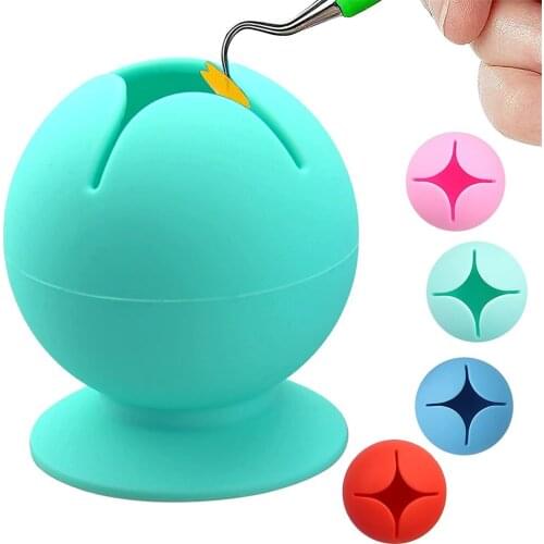 Vinyl Scrap Collector Waste Storage Box Ball Adsorption Silicone Suction Can Scrapbooking Tools Scrap Collector Suction Tools