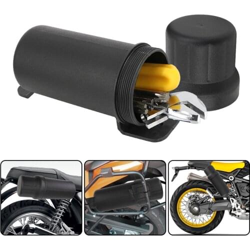 For BMW For Honda For Kawasaki Raincoat Gloves Storage Box Motorcycle Tool Tube Universal Storage Barrel Waterproof