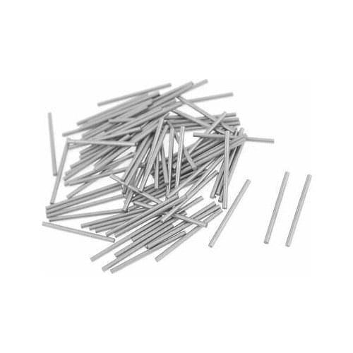 100 Pcs Stainless Steel 0.95mm x 15.8mm Dowel Pins Fasten Elements