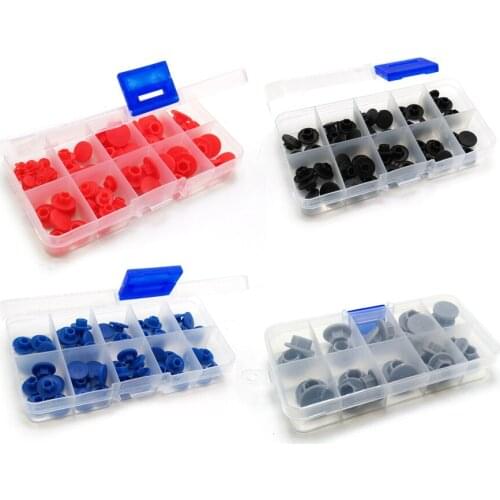 2.5mm-8mm 200pcs Hex Dust Cover Kit ,Hex Socket Head Cap Dustproof Cap ,F001