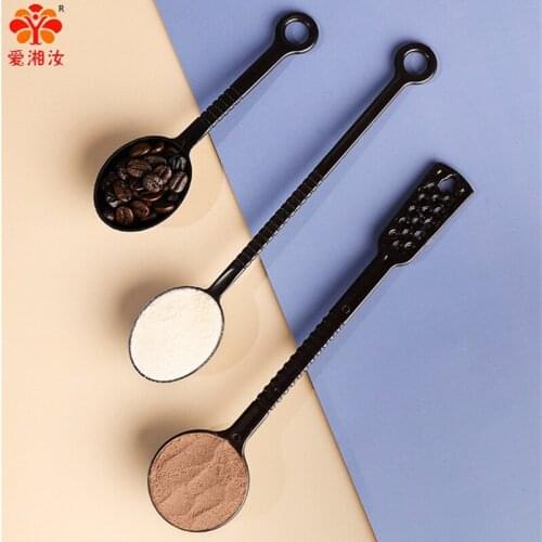 10g Plastic Fruit Powder Spoon, Coffee Meter,Kitchen Long Handle Seasoning Mixing Stick, Special Set For Milk Tea Shop