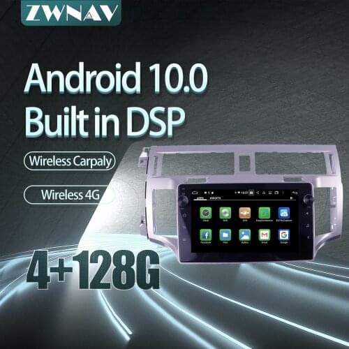 For Toyota Avalon 2006-2012 Car radio player Android 10 PX6 64GB GPS Navigation Multimedia Player Radio