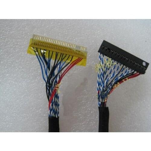 Free Shipping! 30pcs 30-pin dual 8 FIX-30P-S8 Universal driver board screen line screen wire