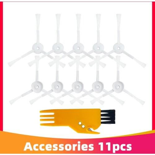 Best Quality Side Brushes for Xiaomi Mijia G1 Mi Robot Vacuum Cleaner Parts + Cut Brush