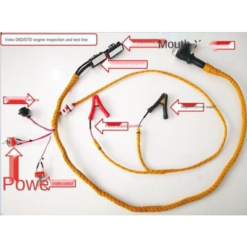 Excavator Parts for Volvo EC210B/240B D6D/D7D Engine Start Test Harness