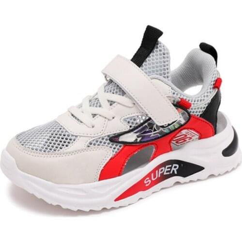 2021 New Summer Children Running Shoes Unisex Breathable and Comfortable Sneaker Mesh Fashion Casual All-match Kids Shoes