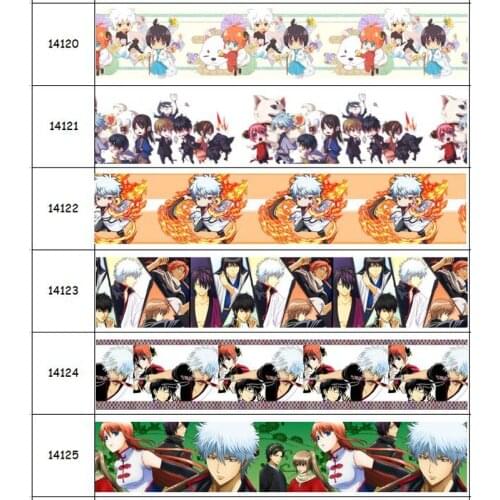 DHK 50yards Japan Printed Grosgrain Ribbon Accessory Hairbow Headwear Decoration DIY Wholesale OEM S1516