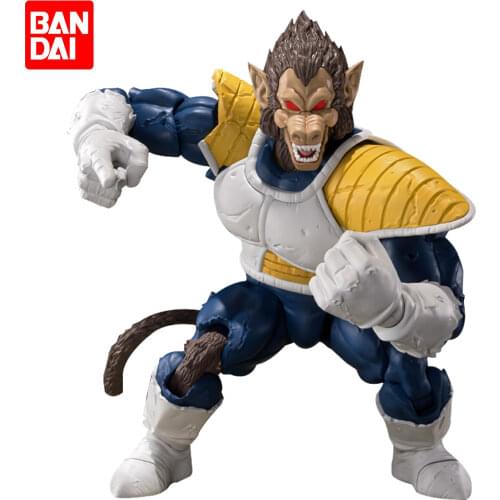31cm Bandai S.H.Figuarts Dragon Ball Figure Model Decorations Super Vegeta IV Anime Figures Orangutan Action Figures Toys Gifts