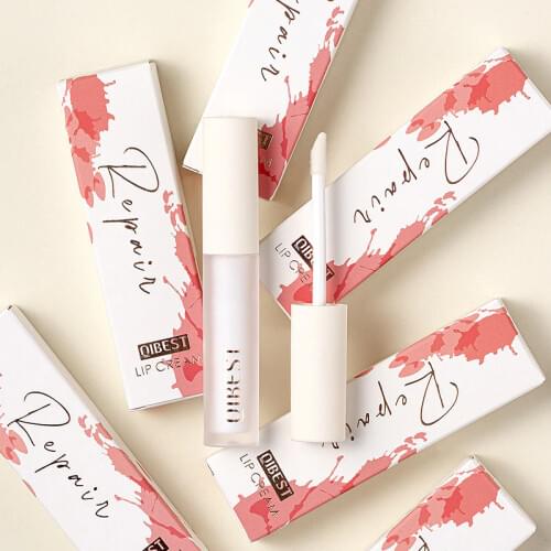 QIBEST Matte Moisturizing Lip Cream Protecting Lips Nourishing Lip Plumper Lip Care Serum Repairing Reduce Nutritious Lip Balm