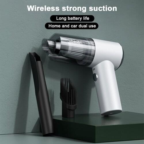 Mini 3500Pa 45W Handheld Car Vacuum Cleaner Wireless Car Vacuum Cleaner Vacuum Cleaner with High Power for Office Home Car