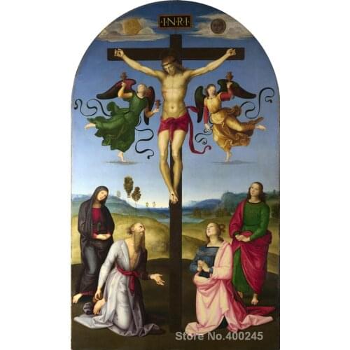 Mond Crucifixion Raphael sanzio painting for sale Art Portrait Hand painted High quality
