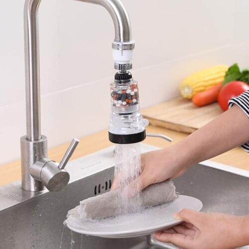 Kitchen sink Shower 360 Rotate 3 gear Water Saving Shower Head Kitchen water tap Faucet Adapters filtered tool Accessories