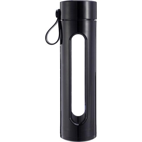 New outdoor double-layer plastic glass anti scalding glass outdoor portable water glass advertising gift cup