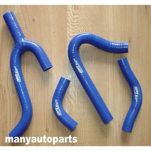 Silicone radiator hose for KTM 250/300/380 SX/EXC/MXC 1998-2003 1999 2000 BLUE