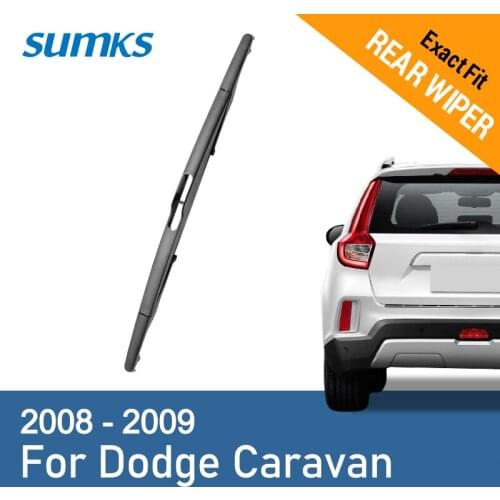 SUMKS Rear Wiper Blade for Dodge Caravan 2008 2009