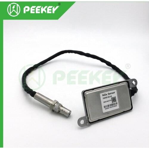 24V Flat Five Needles Nitrogen Oxide Sensor 5WK9 6614I 5801363754 5WK96614I 5WK96614H 035155 5WK9 6614H PEEKEY