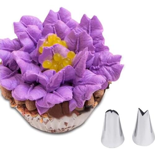 5Pcs Set Leaves Nozzles Stainless Steel Icing Piping Nozzles Tips Pastry Tips For Fondant Cake Baking Decorating Tools