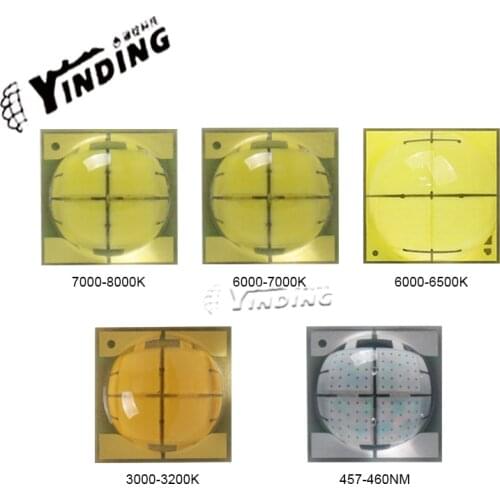 5PCS YINDING TD70-W202-A55 20-30W high power Light Emitting Diode 7070 Blue/Warm/Cold white light car headlight LED light source