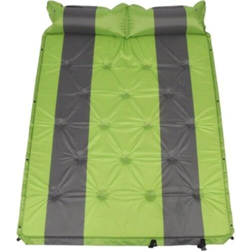 Automatic double inflatable cushion can be spliced picnic mat outdoor camping tent sleeping mat Надувной спальный коврик