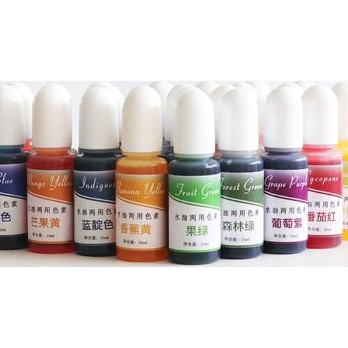 Color Liquid Pigment Epoxy Resin Color Tint UV Resin Colorant Dye Liquid Colorant For Resin Jewelry Making LXH