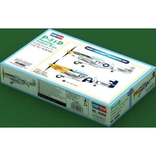 Hobbyboss model 1/48 85808 P-51D Mustang Yellow Nose model kit