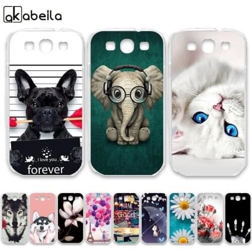 AKABEILA Soft TPU Cases For Samsung I9300 Galaxy S III LTE S3 I9305 I9308 I747 T999 GT-I9300 GT-I9301 S3 Neo Covers Bags
