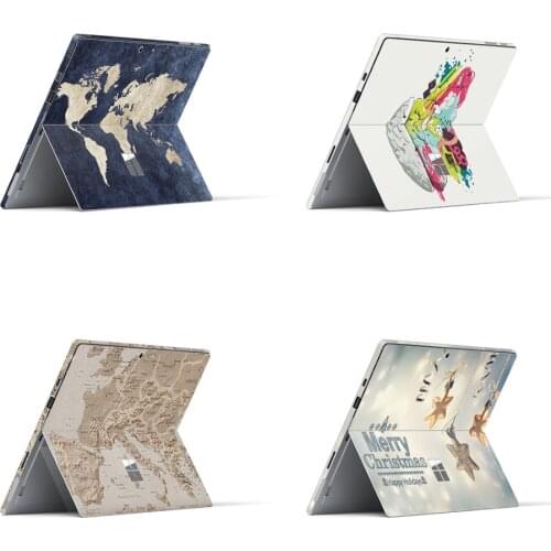 New design For Micro Surface Pro7 skin sticker for surface pro 7 Back Full Decal Tablet notebook vinyl Sticker